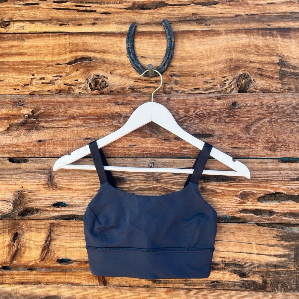 LULULEMON | Wear Both Ways Nocturnal Teal Black Dark Blue Sports Bra 4